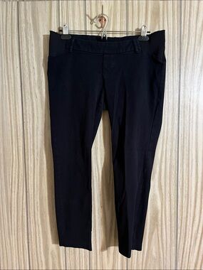 Old Navy Black Maternity Pixie Side-Panel Pants